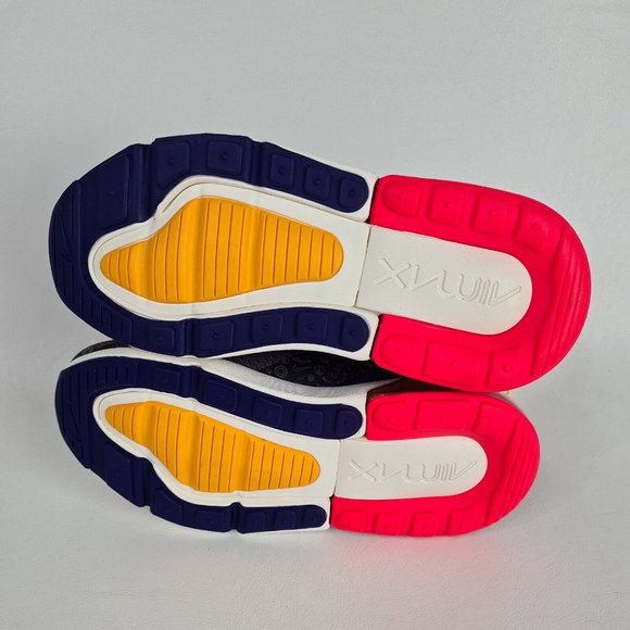 Nike Air Max 270 PS Grey Purple Little Kids Shoes Running - Picture 12 of 13